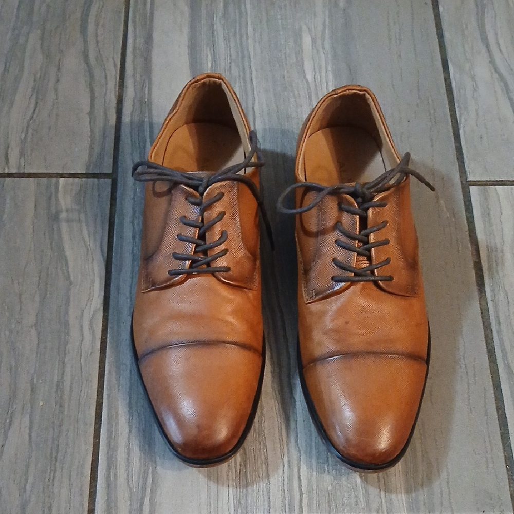 Aldo Brown Leather Oxford & Derby Shoes